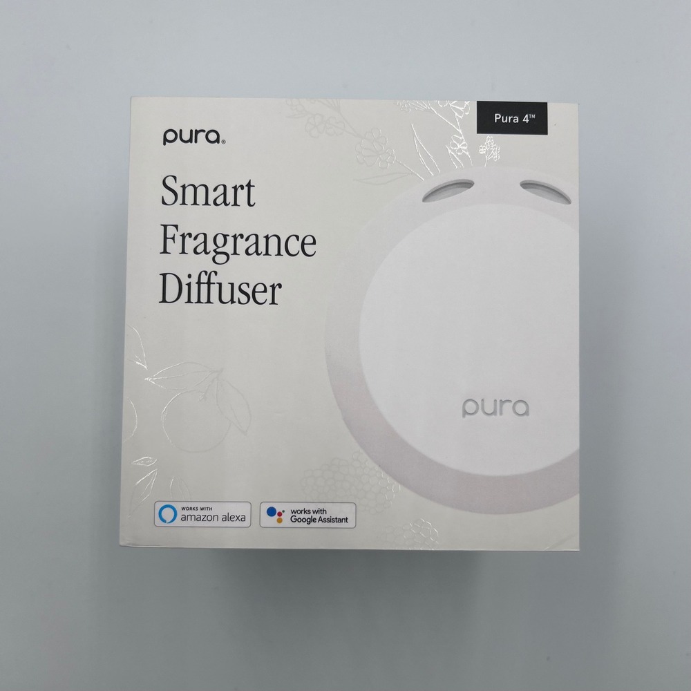 Pura 4 Smart Fragrance Diffuser White WiFi App Controlled Home Scenting System
